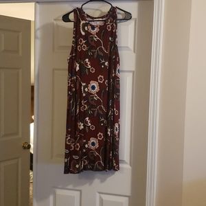 Loft Swing Dress Xl